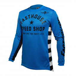 Fasthouse Strike Jersey - Black/Camo